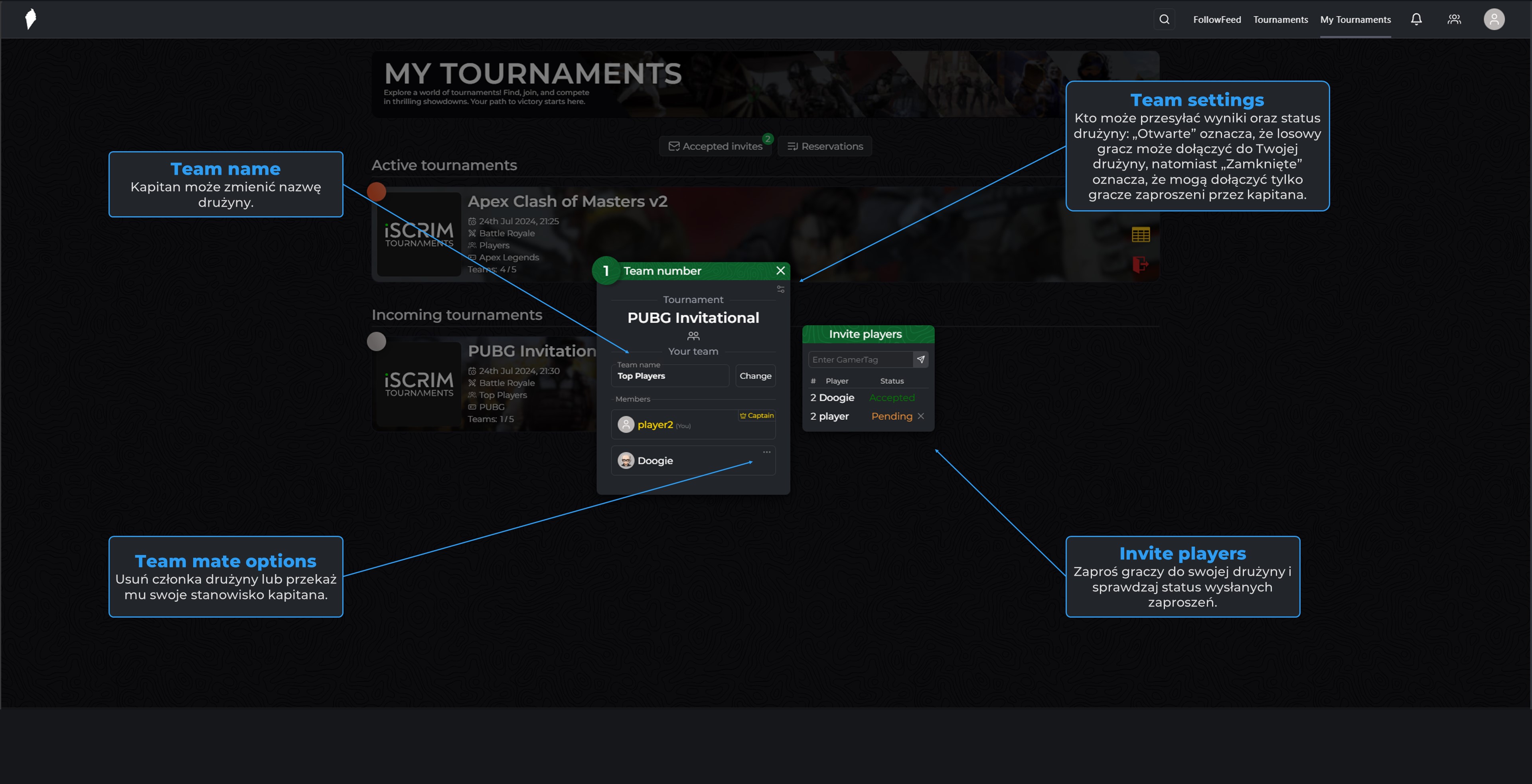 Manage your team